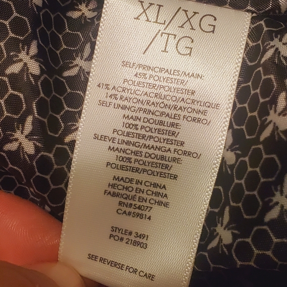 CAbi Yellow and Gray Plaid Blazer - Picture 12 of 13